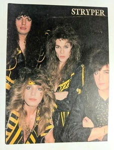 REVISTA STRYPER / MICHAEL SWEET WHOLE BAND PÁGINA COMPLETA PINUP RECORTE (7) - Imagen 1 de 1