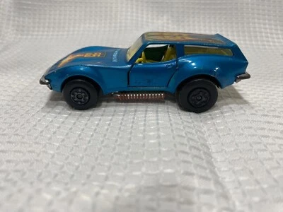 Rare Vintage. 1975 MATCHBOX LESNEY SPEEDKINGS K58 CORVETTE & POWERBOAT SET. - Image 1 of 4