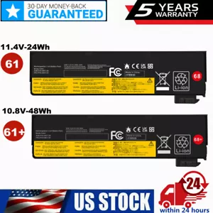 68+ 45N1126 45N1127 Battery for Lenovo ThinkPad X240 T440 T440S X260 X250 T450s - Picture 1 of 13