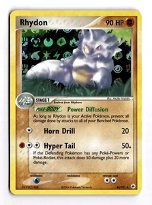 Rhydon 46/101 Reverse Holo Uncommon EX Hidden Legends Pokemon Card TCG LP/NM - Picture 1 of 2