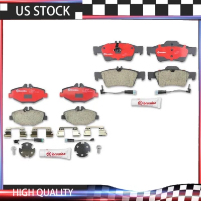 Juego de pastillas de freno delanteras y traseras Brembo cerámicas para Mercedes-Benz E350 2006 2007 2008 Foto 1 de 4