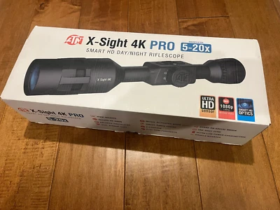 ATN Mossy Oak Camo X-Sight 4K Pro 5-20x Smart Day/Night Rifle Scope - Image 1 of 4
