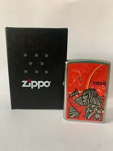 ZIPPO 24936 ZODIACO VERGINE 24/08-22/09 ACCENDINO LIGHTER Limited Edition Z20 - Foto 1 di 5