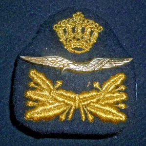 ROYAL NETHERLANDS AIR FORCE CAP BADGE VERSION 1 - Picture 1 of 2