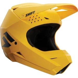 Shift Whit3 Crosshelm MX Helm Größe XS matt gelb 53-54cm - Bild 1 von 5