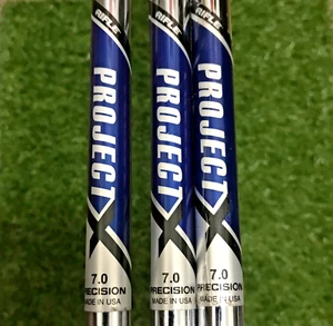 Project X 7.0 Steel iron Shaft .355 Taper Tip 4 & 8 iron Extra Stiff Flex - Picture 1 of 4