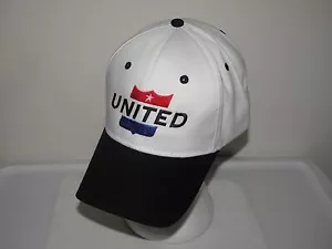 UNITED AIRLINES BASEBALL CAP AIRPLANE CONTINENTAL PILOT CHRISTMAS GIFT NEW - Picture 1 of 7