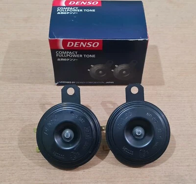 TOYOTA LAND CRUISER FJ40 FJ45 FJ50 FJ55 HJ45 HORN DENSO - Image 1 of 3