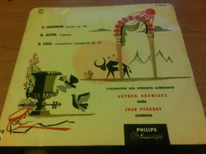LP ARTHUR GRUMIAUX JEAN FOURNET - CHAUSSON RAVEL LALO PHILIPS A00228L VG/VG  PV - Imagen 1 de 1