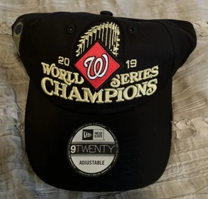 MLB 9Twenty 2019 Washington Nationals World Series Champions Baseball Hat Cap - Picture 1 of 5