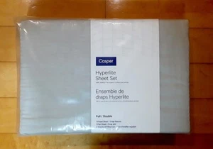 Casper Sleep Hyperlite Sheet Set - Full/Double - Light Gray - Picture 1 of 2
