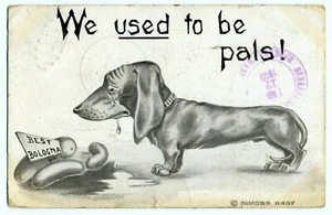 Obra de arte Williamson-Hafner CO ©Famoss "Solíamos ser amigos" C 1908 postal - Imagen 1 de 2
