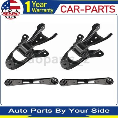 Braços de controle traseiros superiores e inferiores Mevotech compatíveis com 2005 2006 2007 2008 Ford Mustang - Imagem 1 de 4