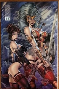 Long Live Queen Faith #1 • Chromium Foil Cover • Image Comics • 1996 - Picture 1 of 1