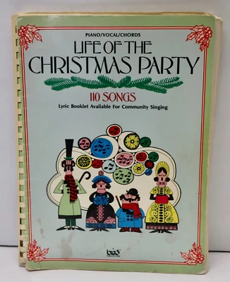 Life of the Christmas Party Sheet Music Songbook Columbia Pictures 1963 - Image 1 of 4