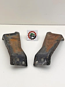  81-91 GM GMC Suburban K5 Blazer Rear Bumper Outer Mounting Brackets Pair OEM - Bild 1 von 7