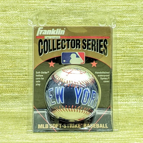 Vintage Franklin MLB New York Yankees Soft Strike Baseball Official # 2710F10 Cover