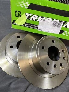 2XTrusting DF185 brake discs 2 pieces for OPEL Omega B, Caravan - Picture 1 of 5
