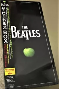 Beatles Stereo Box 16CD+DVD Sealed Japan with Obi card on Box - Picture 1 of 5