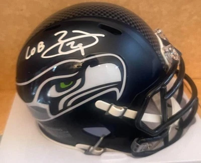 EARL THOMAS SEATTLE SEAHAWKS 7X PRO BOWL FIRMADO VELOCIDAD MINI CASCO BAS  Foto 1 de 2
