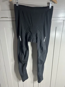 Medias de ciclismo Crane activas acolchadas térmicas | Para hombre | Negras/Reflectantes | Medianas - Imagen 1 de 9