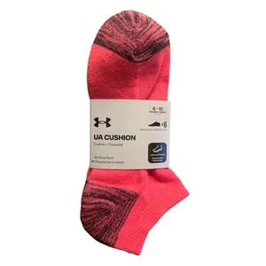 Under Armour Women's Cushioned Footbed Arch Support No Show Socks, Size 6-10 - Picture 1 of 9