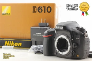 S/C 1387 [Almost Unused in Box] Nikon D610 24.3MP Digital SLR Camera From JAPAN - Picture 1 of 15