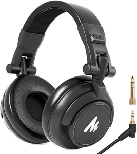 Auriculares de estudio MAONO 50 MM AU-MH601 DJ sobre la oreja estéreo podcast música + - Imagen 1 de 22