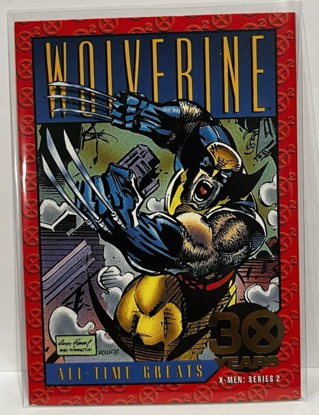 1993 Skybox X-Men Series 2 Gold Foil 30 Years G-9 Wolverine - Image 1 of 1