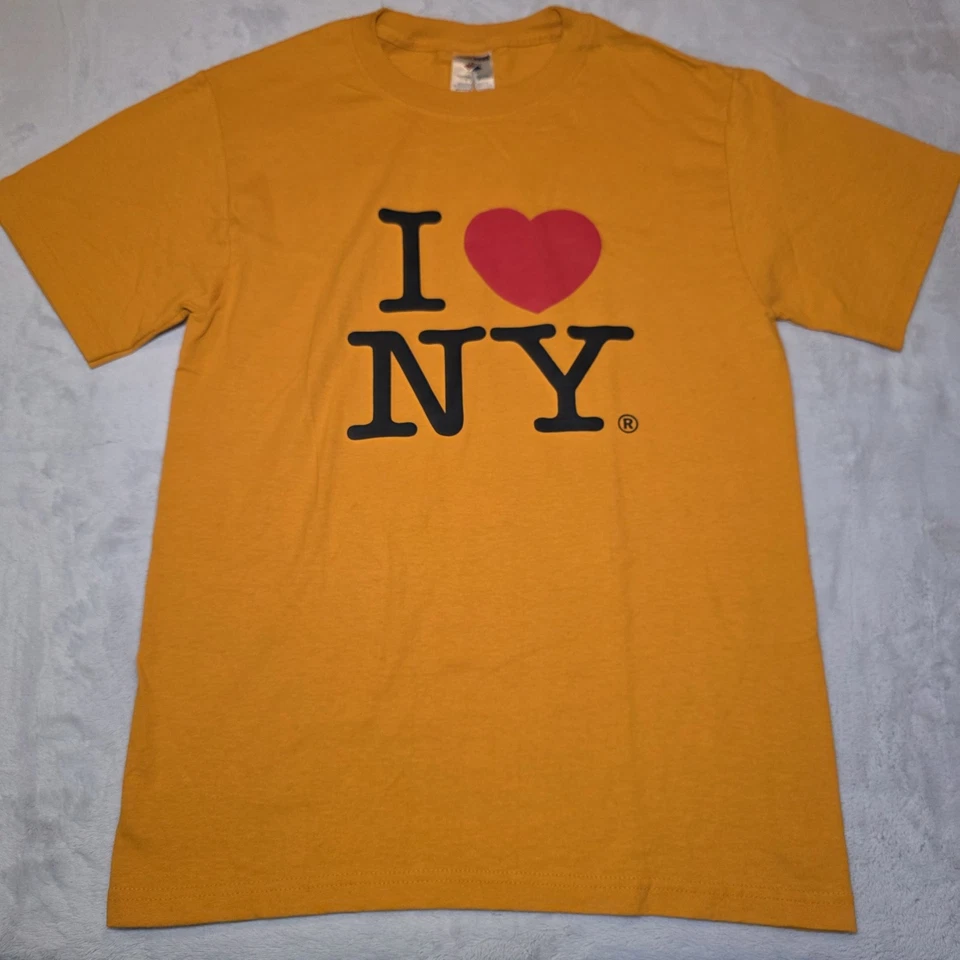 Camiseta De Colección Y2K I Love NY Heart New York City Turista Jerzees Peso Pesado Adultos Foto 1 de 4