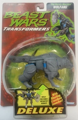 Transformers Beast Wars Wolfang Vtg 1995 Deluxe Class Action Figure NEW Kenner - Image 1 of 2