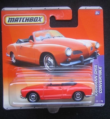 Matchbox 2008 VW Karmann Ghia Cabrio Convertible 1969 Rot  OVP  - Bild 1 von 2