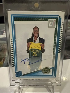 Panini Donruss WNBA 2025 Dominique Malonga Clasificado Novato Automático #89 🔥 Tormenta - Imagen 1 de 4