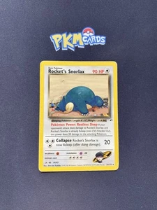 Pokémon TCG Rocket's Snorlax Gym Heroes 33/132 Regular Rare HP. - Bild 1 von 3