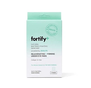 Fortify+ Natural Germ-Fighting Skincare - Firming Under Eye Pads 5 Pairs… - Picture 1 of 1