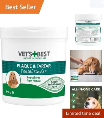 90g Natural Powder for Dogs' Dental Health | Fresh Breath with Brewer's Yeast - Image 1 of 4