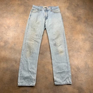 Vintage Levi's 505 Jeans Herren (34 Inch Waist) (34 Inch Leg) Regular Fit Blau - Bild 1 von 16