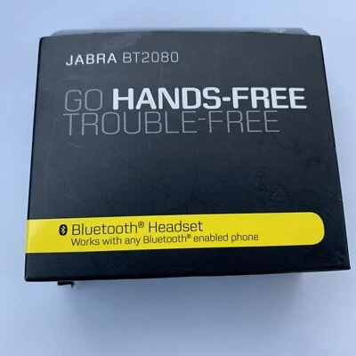 Jabra BT2080 OTE 4 Wireless Bluetooth Headset - 8 Hours Talk Time - BLACK/SILVER - Image 1 of 4