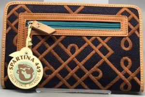 Portafoglio donna Spartina 449 bifold a scatto - Foto 1 di 5