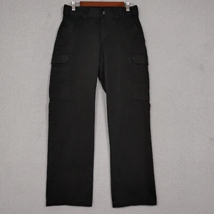 5.11 Tactical Pants Womens 6 Black Twill PDU Class-B Cargo Pockets 64306-019 - Picture 1 of 13