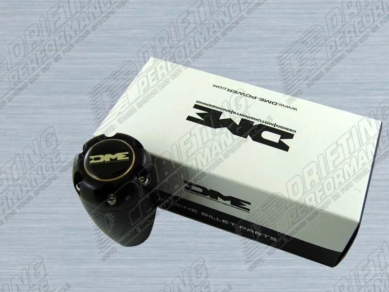 DME ALUMINUM BLACK SHIFT KNOB FOR CAMRY COROLLA FJ CRUISER YARIS MATRIX MR2 - Image 1 of 1