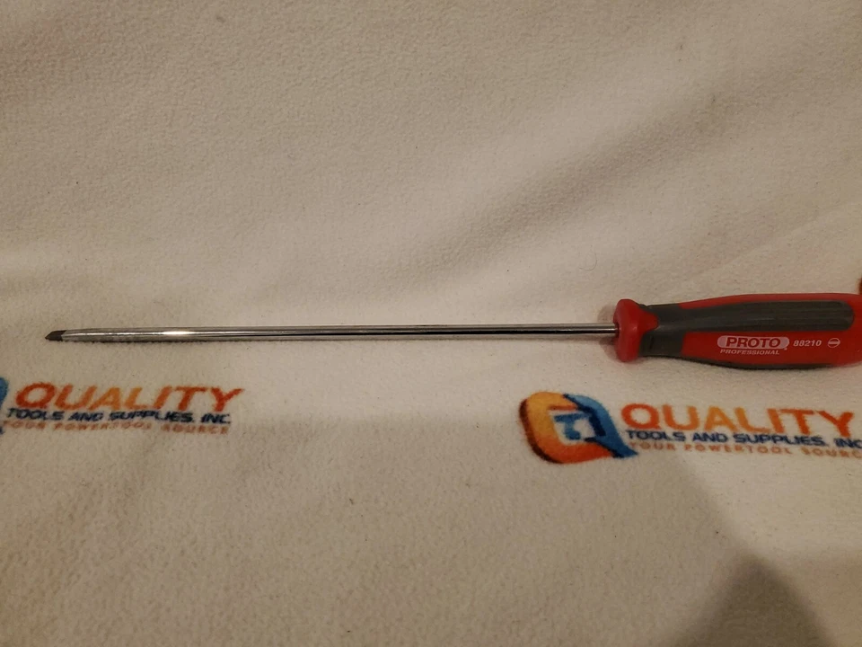 Proto J88210 Super Slotted Round Cabinet Screwdriver - 1/4" x 10" - Image 1 of 3