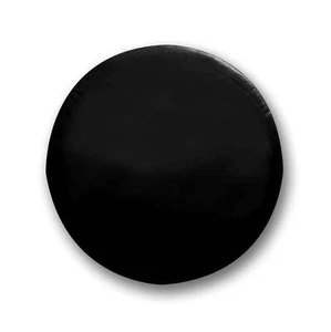 1738 Black Vinyl Spare Tire Cover L (Fits 25 1/2" Diameter Wheel) - Picture 1 of 1