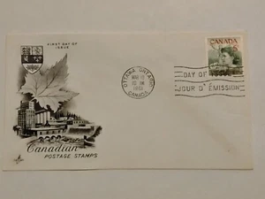 E. PAULINE JOHNSON CANADA FDC 1961 SCOTT #392 - Picture 1 of 1