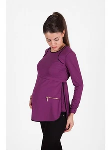 Beautiful pregnancy blouse maternity blouse blouse maternity fashion woman New - Picture 1 of 6