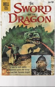 SWORD AND THE DRAGON ~ Dell Movie Classic 1118 @ 1960 - Picture 1 of 14
