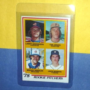 1978 JACK MORRIS Detroit Tigers Rookie Pitchers #703 Hall of Fame - Picture 1 of 2