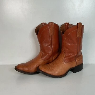 Mercedes Pee Wee Cowgirl Boots Size 8 Custom Roper - Image 1 of 4