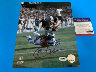 Tim Brown HOF Raiders Signed Auto 8x10 PHOTO PSA/DNA COA - Image 1 of 3