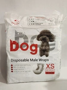 Pañales desechables para perros - talla XS, paquete de 41 - Imagen 1 de 2